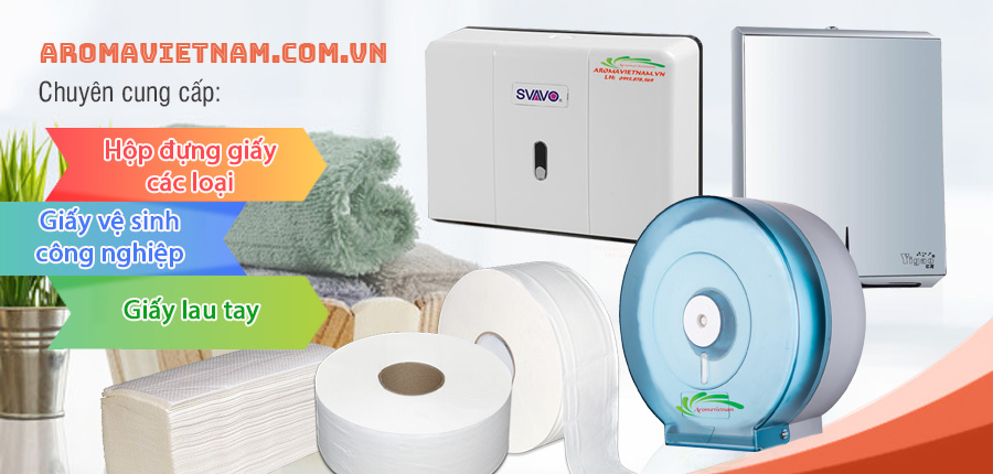 Hộp đựng giấy, giấy vệ sinh công nghiệp, giấy lau tay